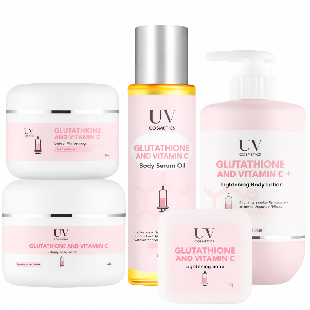 UV Cosmetics Glutathione & Vitamin C Brightening Skincare Set