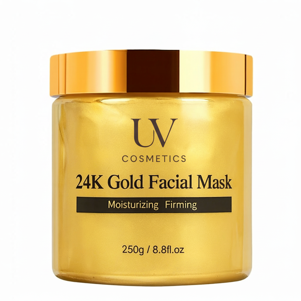 UV COSMETICS 24K Gold Facial Mask – Moisturizing & Firming