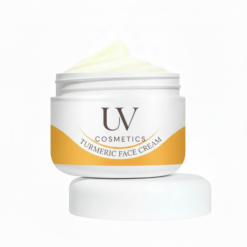 UV Cosmetics Turmeric Face Cream – Brightening & Nourishing Formula