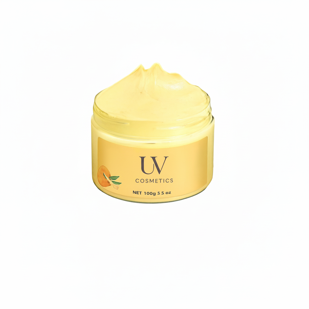 UV COSMETICS Vitamin C & Turmeric Clay Face Mask – Brightening & Revitalizing