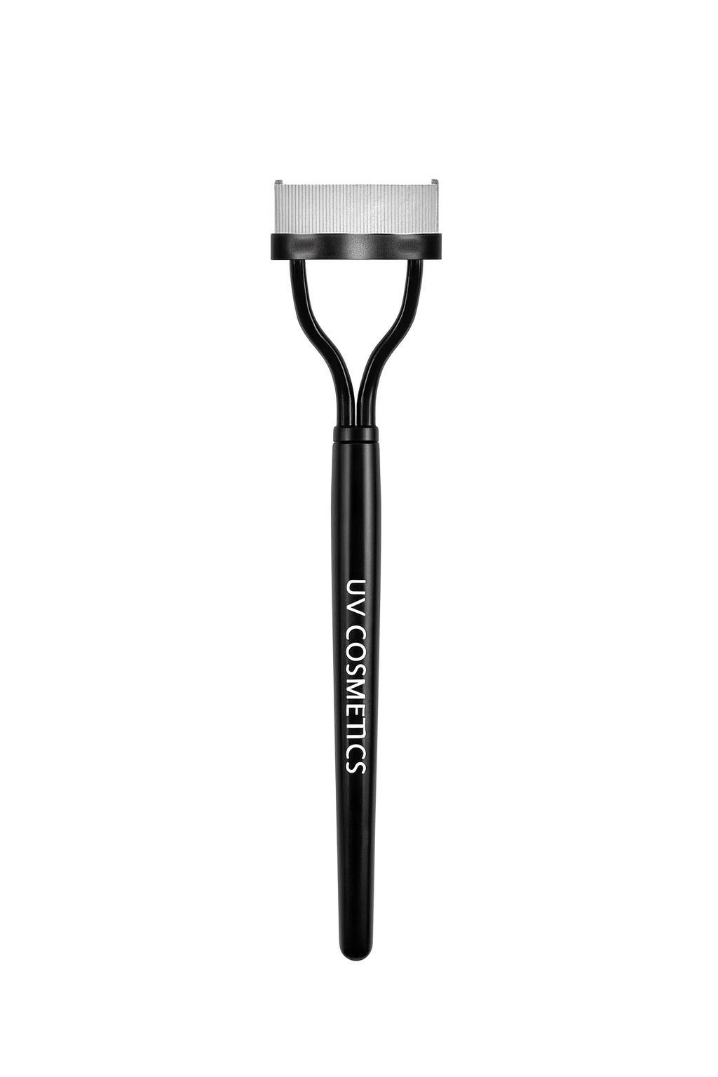 UV COSMETICS Eyelash Separator – Stainless Steel Metal Teeth Mascara Comb & Straight Lash Curler
