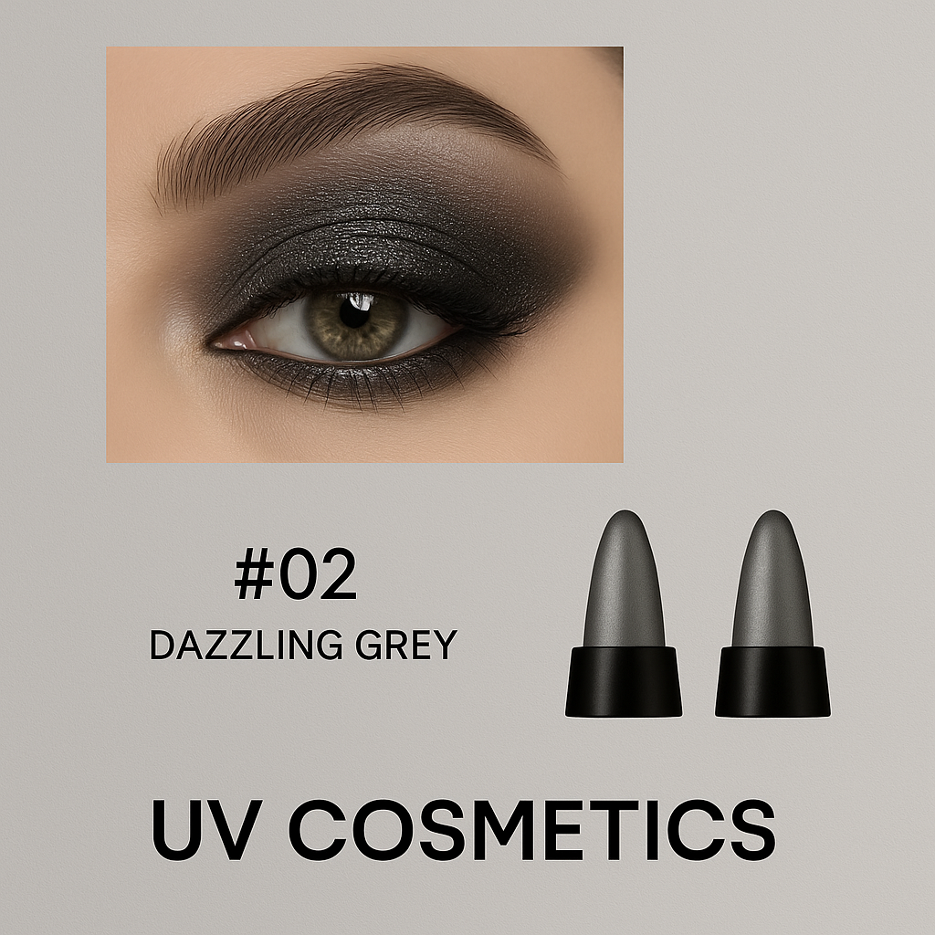 UV COSMETICS Mother-of-Pearl Glitter Eyeliner – Waterproof, Long-Lasting