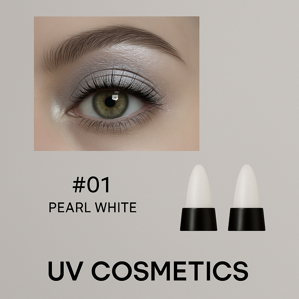 UV COSMETICS Mother-of-Pearl Glitter Eyeliner – Waterproof, Long-Lasting