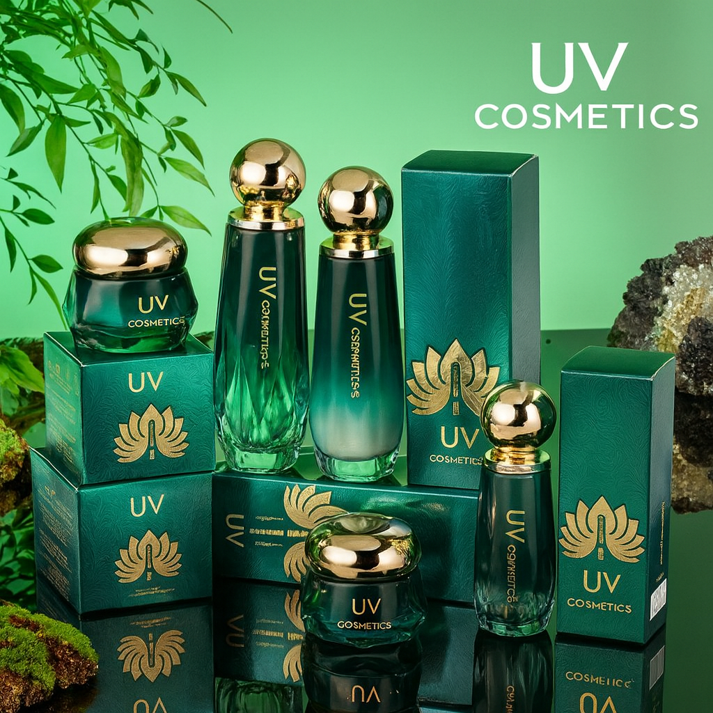 UV COSMETICS – Emerald Hydration Luxury Skincare Set