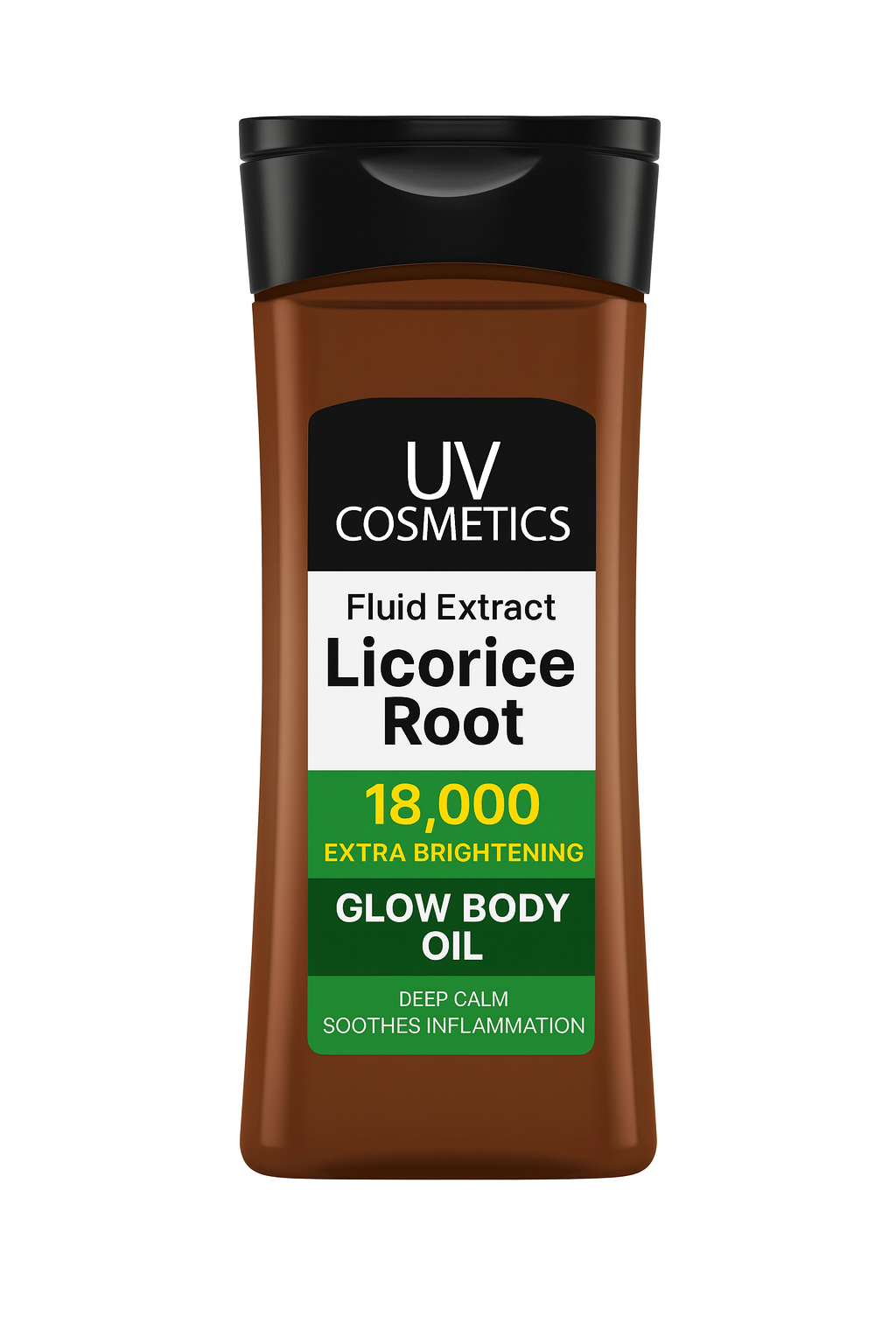 UV Cosmetics Licorice Root Glow Body Oil – Extra Brightening