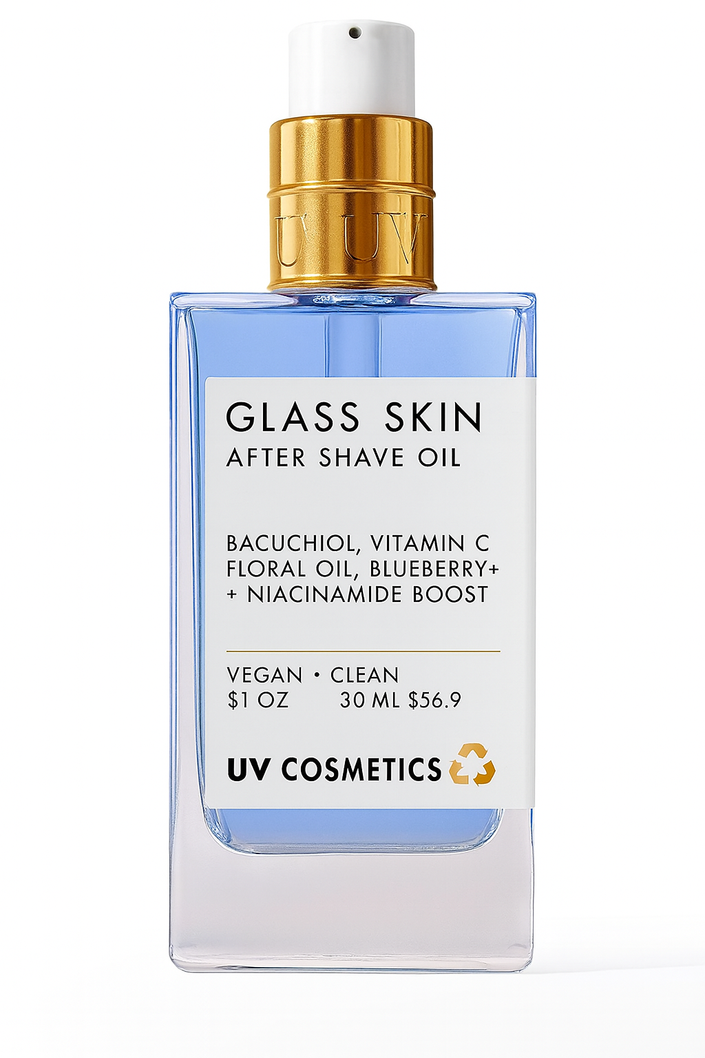 UV Cosmetics Glass Skin After Shave Oil