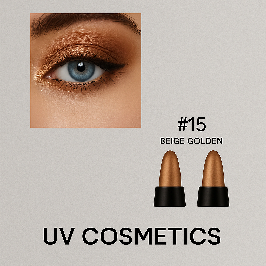 UV COSMETICS Mother-of-Pearl Glitter Eyeliner – Waterproof, Long-Lasting